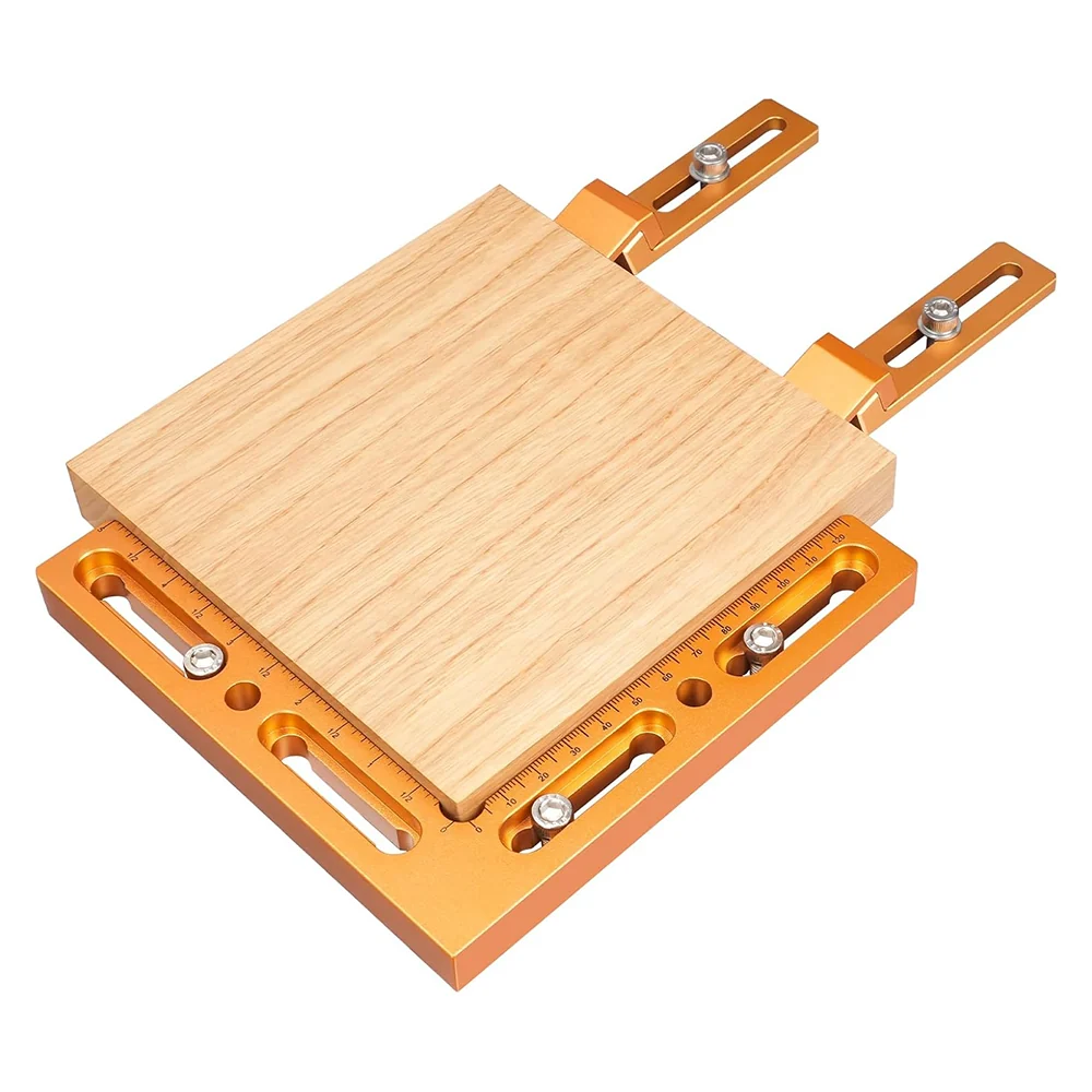 CNC Workpiece Positioning Fixture, CNC Vise/CNC Clamps T-Slot & Perforated Tables - Woodworking Fixture Repeatable Positio...