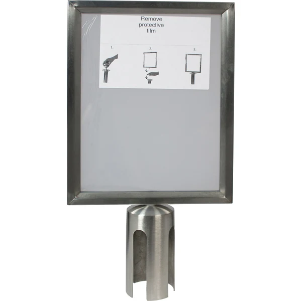 SECURIT - RS-SIGN-A4-PS - Display A4 per colonnine - Securit - 74570 - Conf. da 1 Pz.
