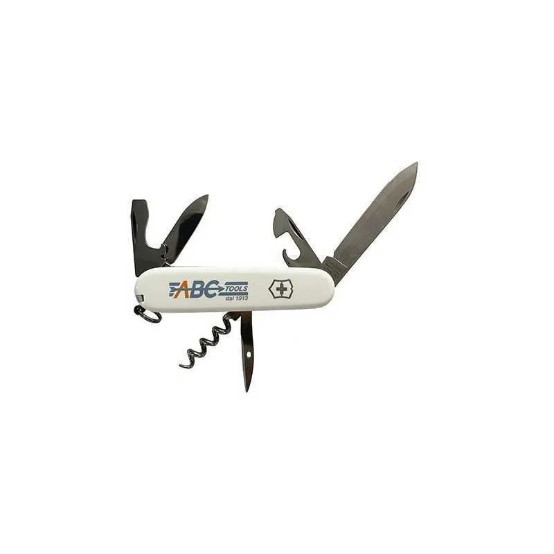 Coltello svizzero multiuso - victorinox white - abc