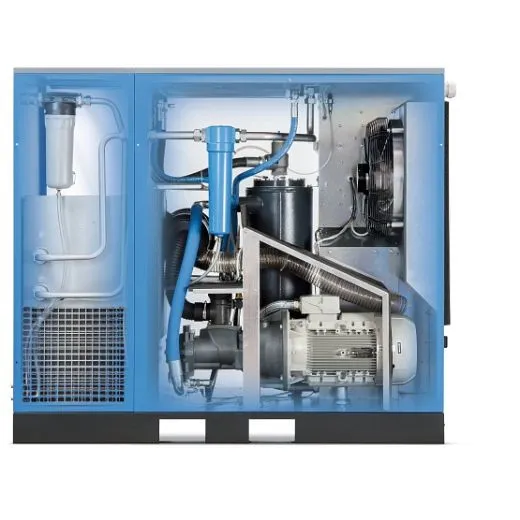 Avvitatore Batteria Compressore vite MARK RMB 21D 22 kW/10 bar incluso essiccatore refrigerazione 12576