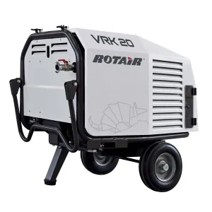 Compressore da cantiere mobile ELMAG ROTAIR VRK 16 AE - 8 bar con motore HONDA GX 630 10313