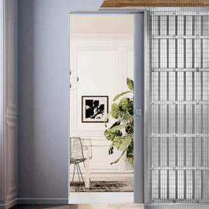 Eclisse - Controtelaio Syntesis intonaco (filo muro) 70x240 sp.125 per porta scomparsa