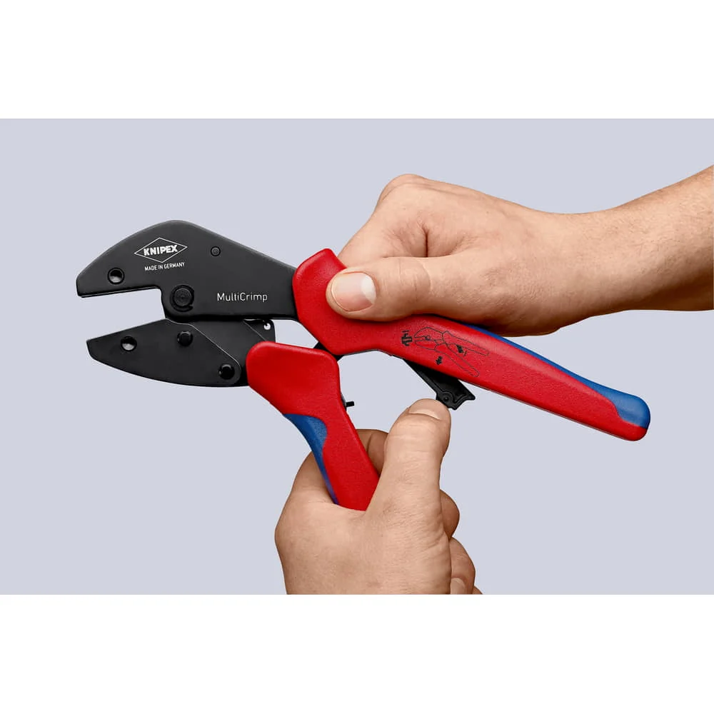Pinze crimpare KNIPEX MultiCrimp(R) lunghezza 250 mm ( 4000810042 )