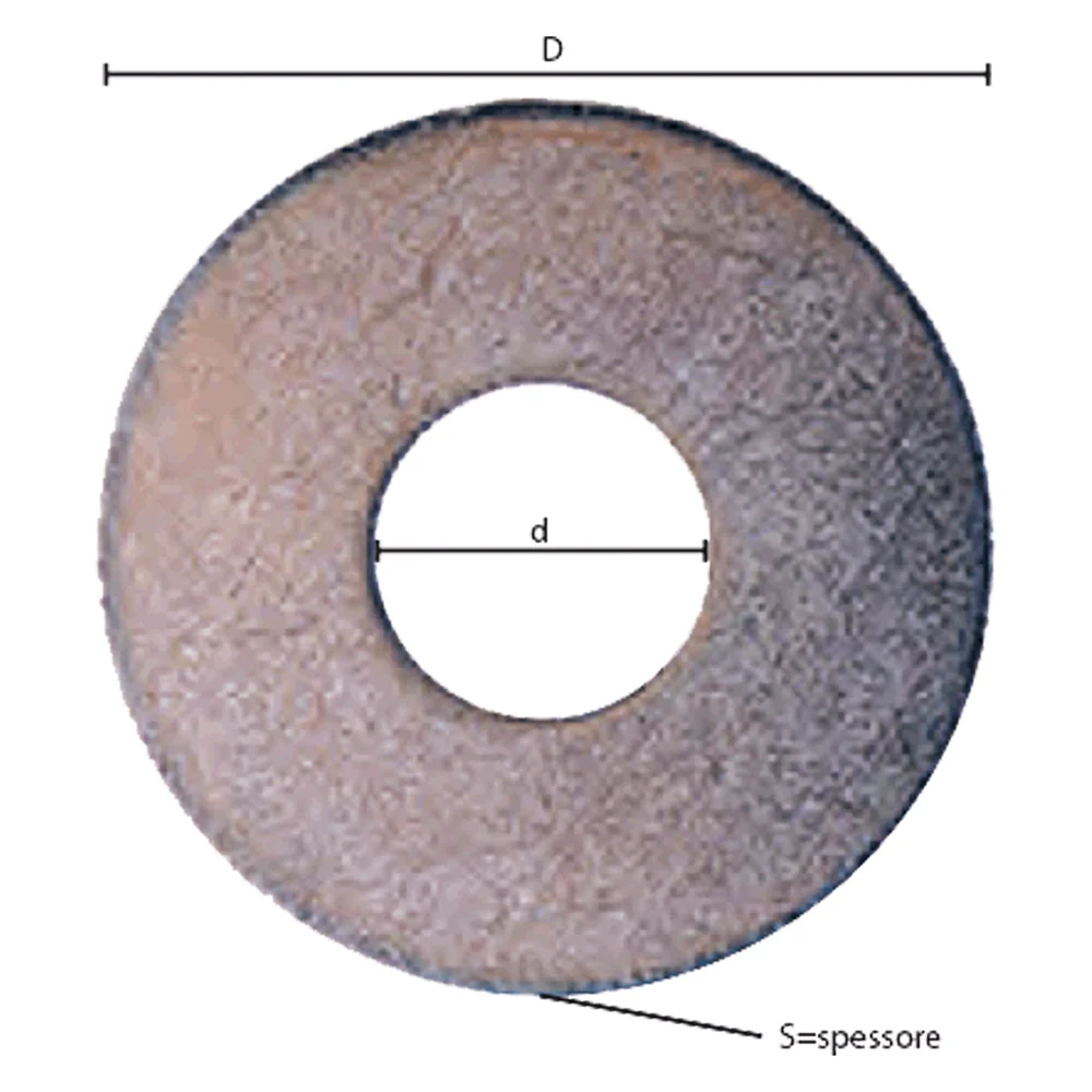 SIPA - Rondella Grembialina M 18 - 4,0 X 55 X 20 Mm COD. 402246