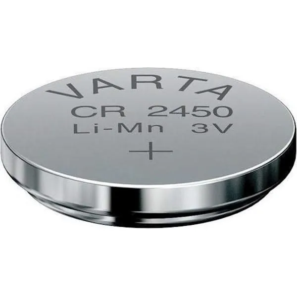 Varta BAT-3VO-CR2450, batteria al litio, 3V