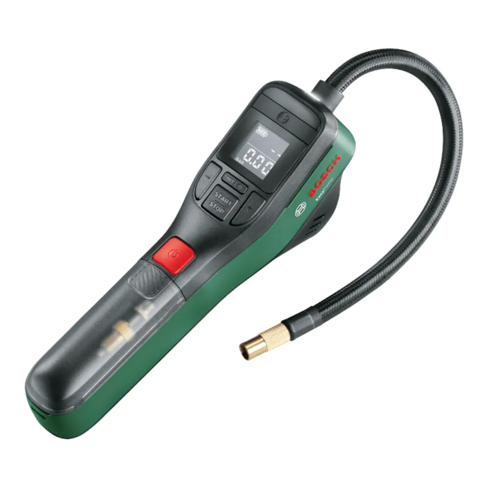 Bosch EasyPump Pompa ad aria compressa batteria Mini compressore per biciclette 10,3 bar
