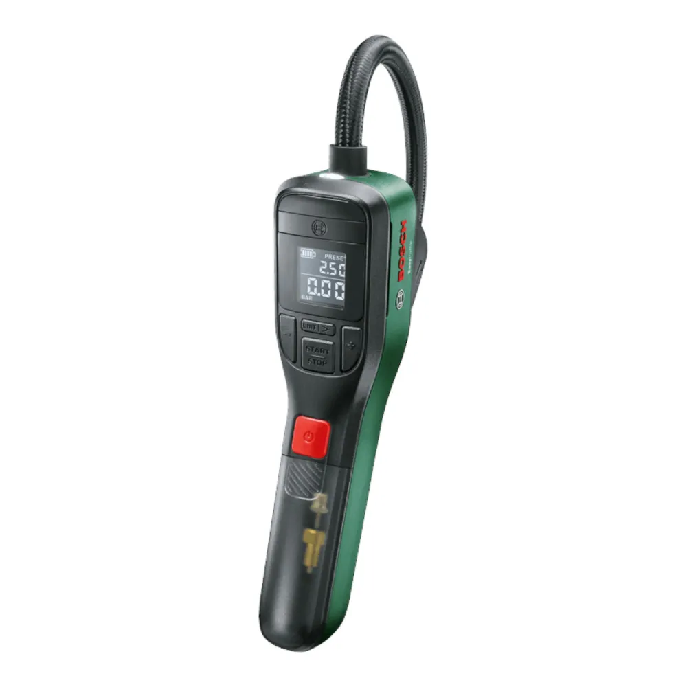 Bosch EasyPump Pompa ad aria compressa batteria Mini compressore per biciclette 10,3 bar