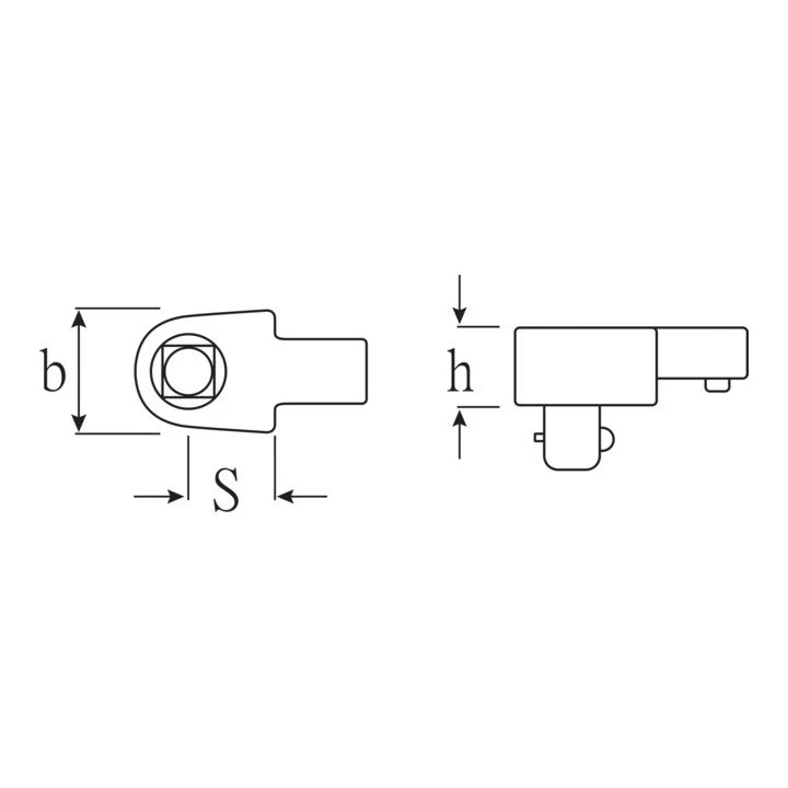 Utensile di inserimento STAHLWILLE 734/10 1/2 ″ 9 x 12 mm ( 4000826610 )