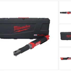 Milwaukee M12 ONEFTR38-0C Chiave dinamometrica digitale batteria 12 V 135,6 Nm 3/8″ ( 4933464966 ) Senza spazzole + custod...