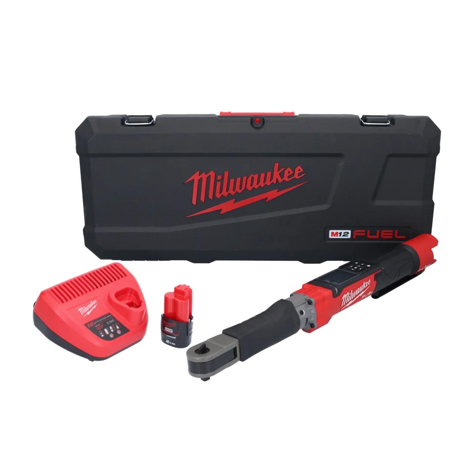 Milwaukee M12 ONEFTR38-201C Chiave dinamometrica digitale batteria 12 V 135,6 Nm 3/8″ ( 4933464967 ) Brushless + 1x batter...