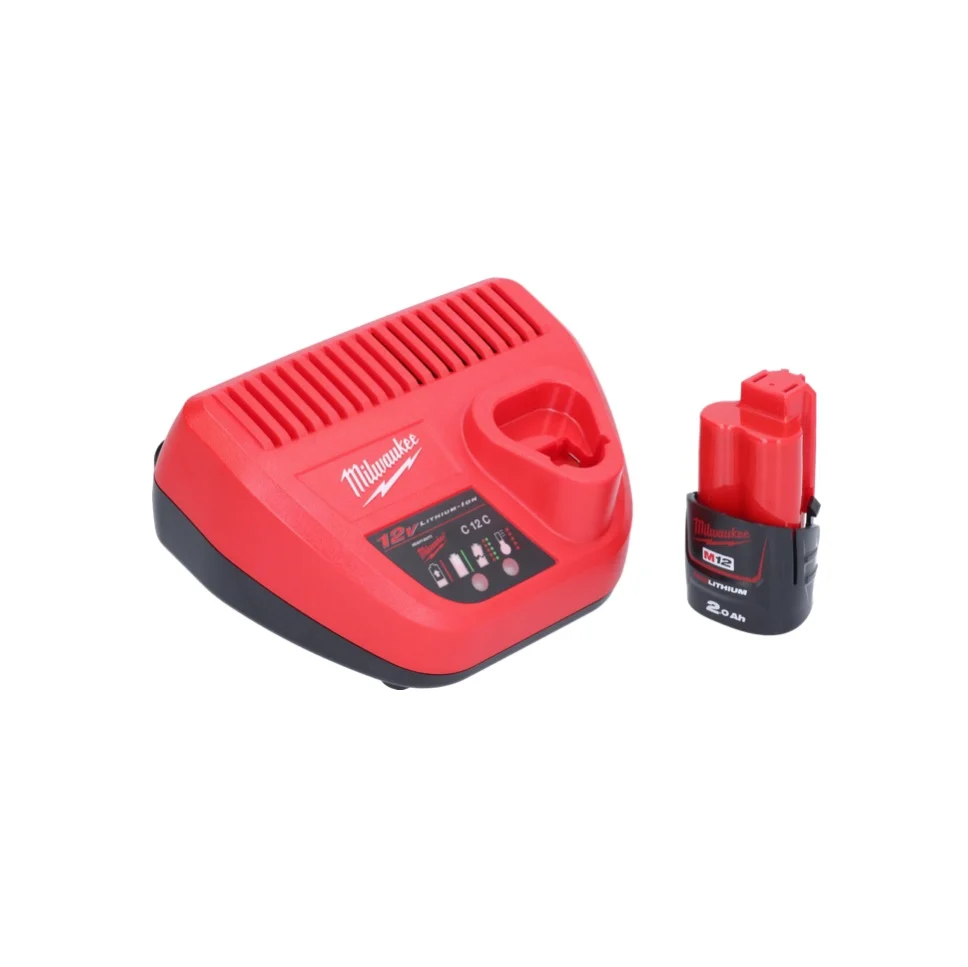Milwaukee M12 ONEFTR38-201C Chiave dinamometrica digitale batteria 12 V 135,6 Nm 3/8″ ( 4933464967 ) Brushless + 1x batter...