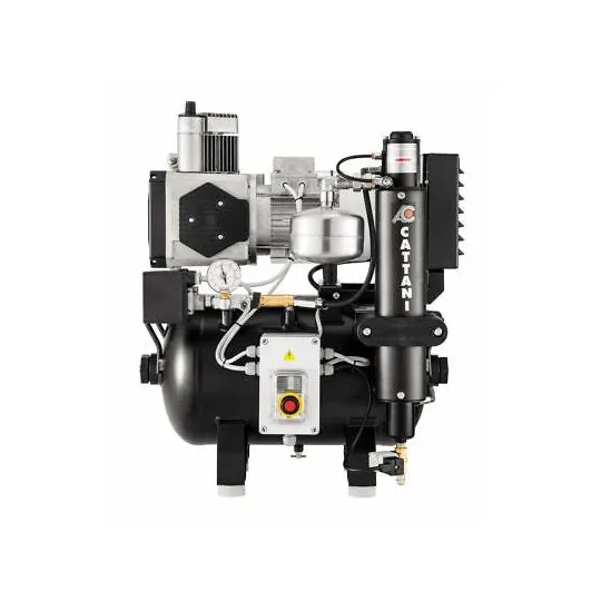 Compressore Ac100 Con Essiccatore con certificazione ISO 8573-1