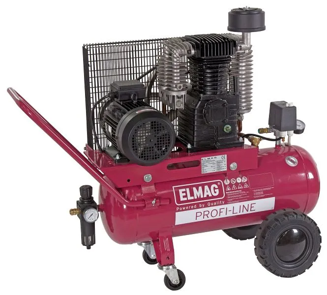 Compressore ELMAG PROFI-LINE PL 600/10/50 D 11011 per Sistemi Pneumatici