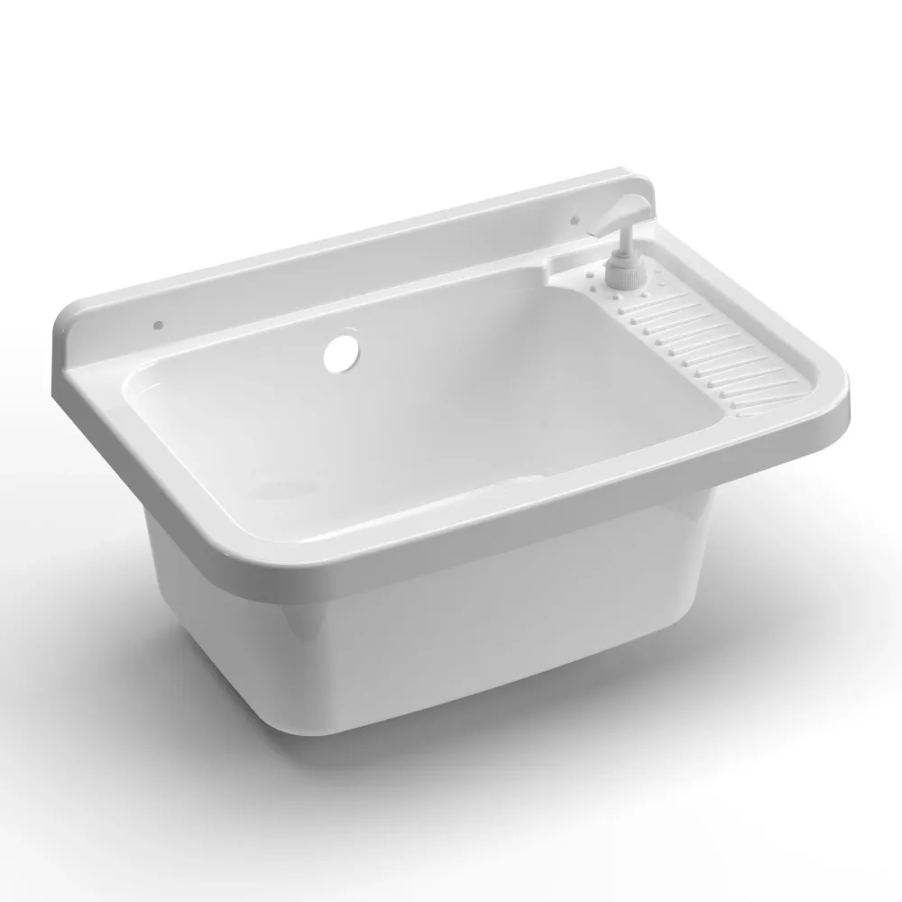 Pilozzo parete resina 50x35cm con dosa sapone pvc