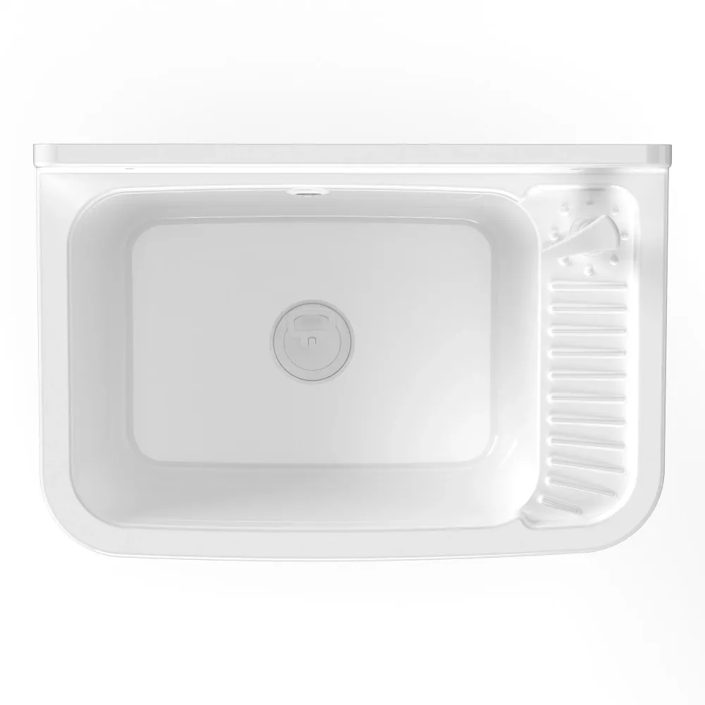 Pilozzo parete resina 50x35cm con dosa sapone pvc