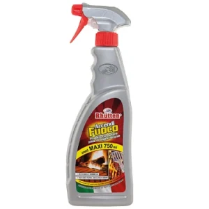 Accendifuoco Gel Spray Rhutten. Prezzo per Pezzo.