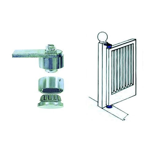 Accessori Cancelli – Cardine Regolabile Cuscinetto Ø 45 - Portata Kg 240 1 Cp