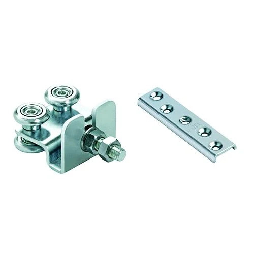 Accessori Cancelli – Carrello 4 Cuscinetti Con Piastra Ø Mm 24 - 10 Ma