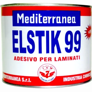 Adesivo Policloroprenico Contatto Per Legno 'Elstik 99 New' Base Solvente. Versatile Bassa Viscosità, Ideale Per L'Incolla...