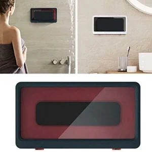 Gadget superbo per il divertimento del bagno, custodia per telefono parete Supporto per telefono impermeabile Bagno WC, an...