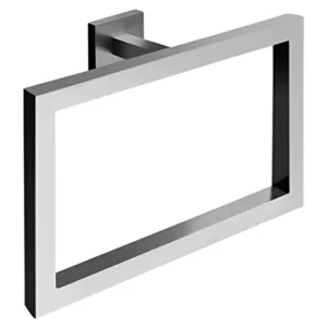 Ambrosya® | Scaldasalviette esclusivo acciaio inox | Bagno Supporto Staffa Asciugamano Portasciugamani Anello Toilette (Ac...