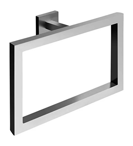 Ambrosya® | Scaldasalviette esclusivo acciaio inox | Bagno Supporto Staffa Asciugamano Portasciugamani Anello Toilette (Ac...