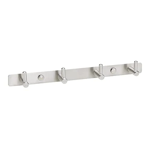 Appendiabiti Acciaio inox come Gancio singolo o una striscia di ganci con 4/6/8 ganci Appendiabiti Ganci da parete Appendi...