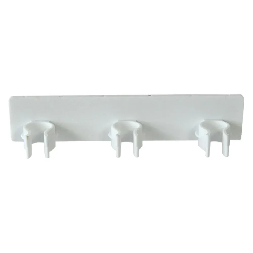 Appendiscopa Plastica Blister. Colore Bianco.