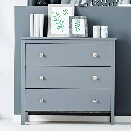 4 pomelli cristallo per armadietti con design multiplo per cassetti, cassetti, cassetti, armadi, comodini, libreria, carto...