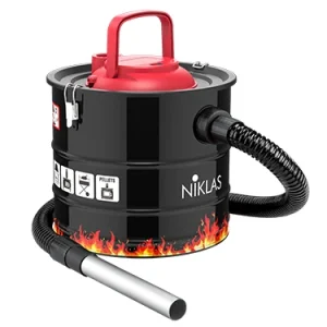 Aspiracenere Niklas Nerone 18 Lt. - Filtri - Motore - Tubi. Prezzo per Pezzo.