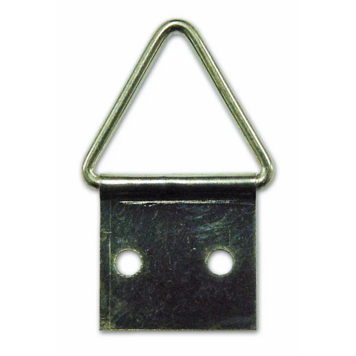 Attaccaglia Snodata acciaio Ottonato Tipo N°4 32x19 mm Conf. 500 Pz
