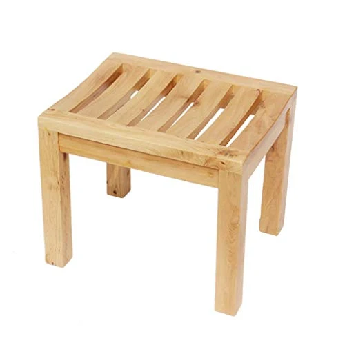 AYHa Bagno Sgabello Cedar Bench spogliatoio Sgabello Piazza pranzo sgabello da bagno Sgabello con impermeabile Slat Tipo S...
