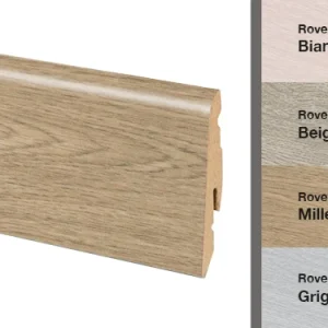 Battiscopa legno MDF. Prezzo per Pezzo.
