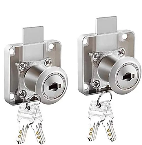 BETOY Serratura Cassetto Locks Adatto per armadietti, per porte, cassettiera, per armadietti e cassetta della posta, confe...
