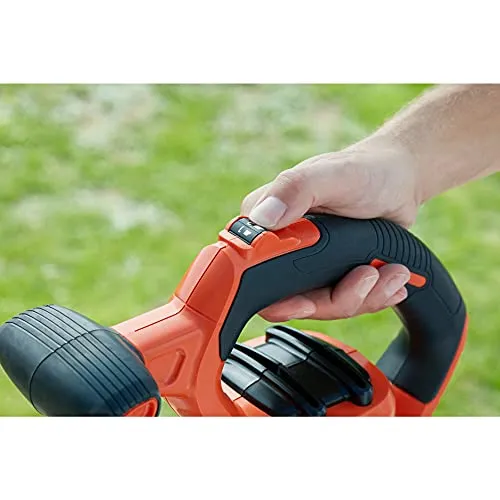 Black+Decker Beblv301 Soffiatore Elettrico, Trituratore, Aspiratore Foglie Capacità Di Raccolta 72 Litri, 3000 W, Nero Ara...