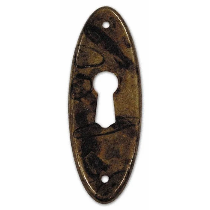 Bocchetta Verticale per Mobili Oro Antico 30655 Metal Style 65x24 mm