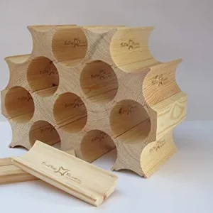 'portabottiglie da Block' legno (confezione singola) Bottle Blocks