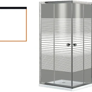 Box doccia Brixo Orchidea H 190 cm. Prezzo per Pezzo.