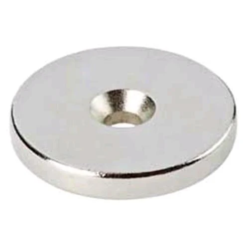 CALAMITA NEODIMIO TONDA con FORO 15X3 mm Confezion 36 pezzi