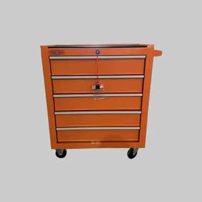 CARRELLO PORTA UTENSILI CON 5 CASSETTI cm 62x33x75h. Prezzo per Pezzo.