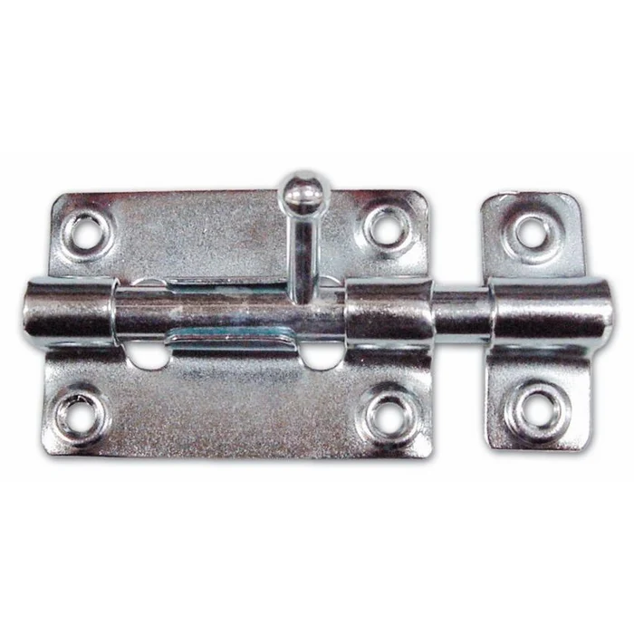 Catenaccio Cannone acciaio Zincato Misura 80 mm conf. 25 Pz