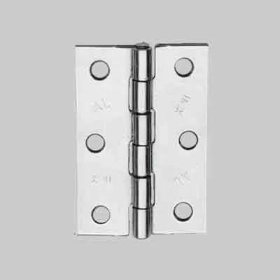 CERNIERA INOX MEZZE LARGHE PESANTI mm 50x40. Prezzo per Pezzo.