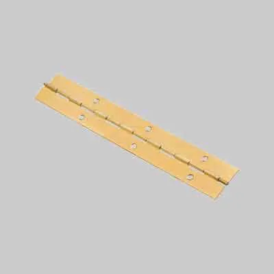 CERNIERA NASTRO mm 32x0,7 - barra mt 2 - Bronzata. Prezzo per Pezzo.