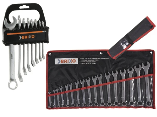 Chiavi combinate Brixo serie. Prezzo per serie.
