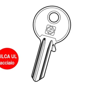Chiavi Silca casa Universal UL acciaio. Prezzo per Pezzo.