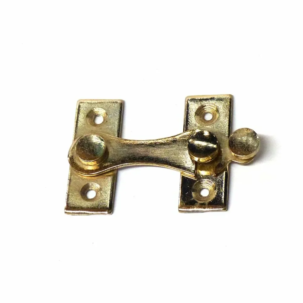 Chiavistello per porta EDM Forma H 8 cm Destra Ottone