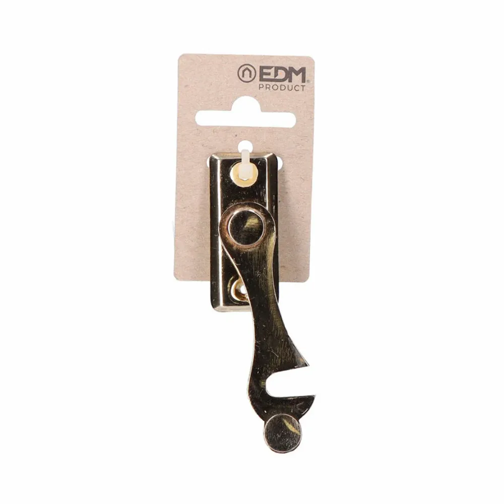 Chiavistello per porta EDM Forma H 8 cm Destra Ottone