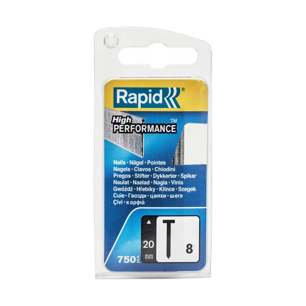 Chiodi per chiodatrice Rapid 40109534 20 mm (750 Unità)