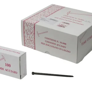 Chiodi punte acciaio testa gruppino Conf. 100 pz. Prezzo per Confezione.