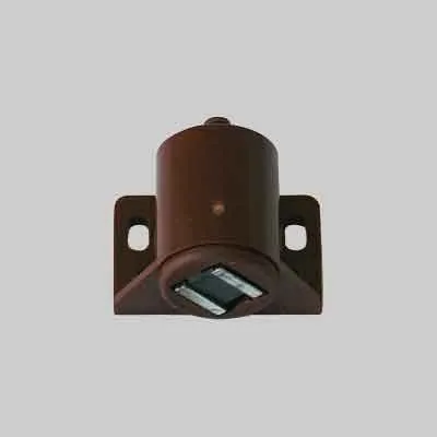 CHIUSURA MAGNETICA PER VETRI mm 30x30 - Bianca. Prezzo per Pezzo.